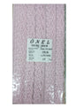 Dantel Polyester Sanal Tül Bant Açık Pembe 15 Metre En 3 cm ON-1518-AP