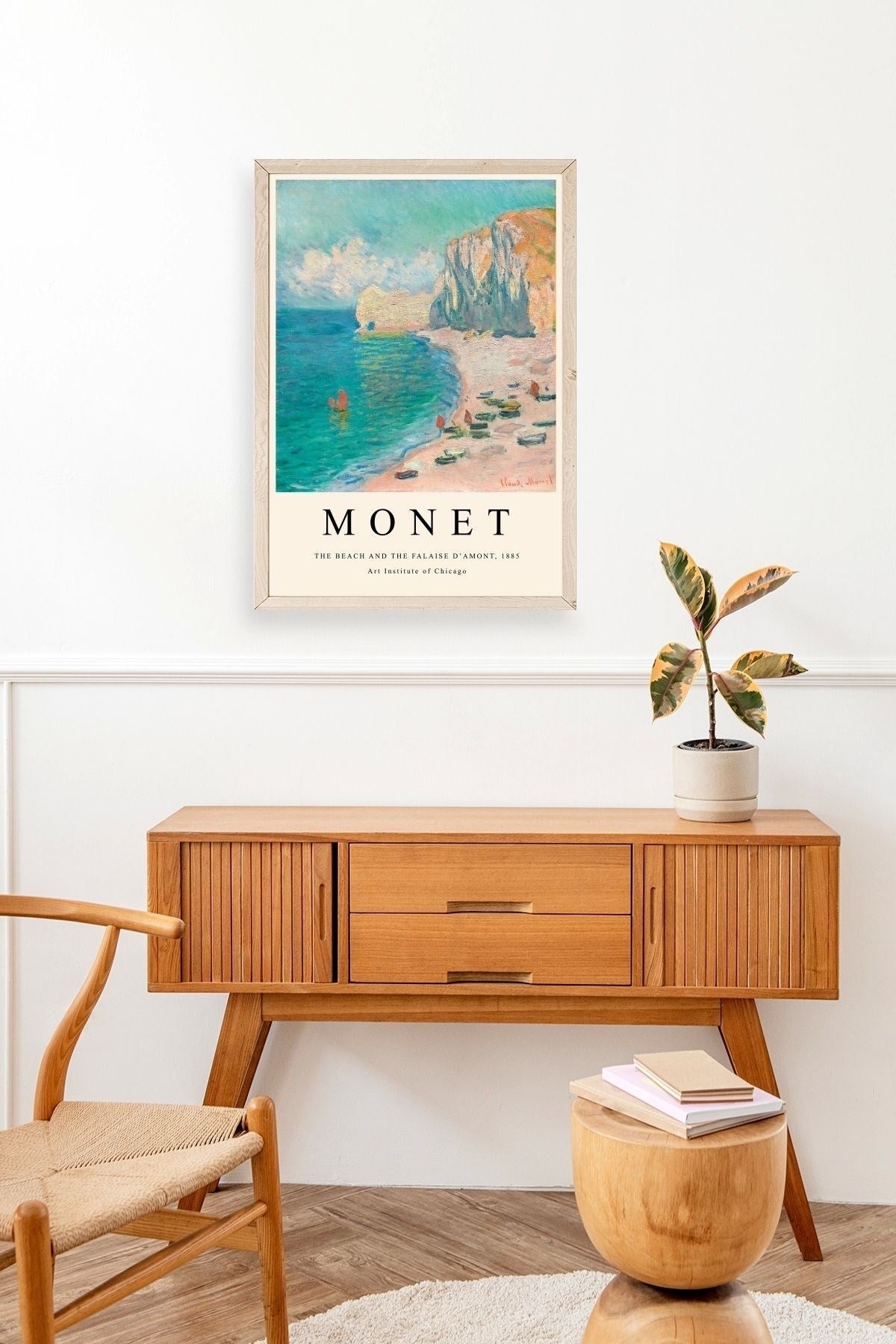 Monet Ahşap Çerçeveli Tablo 23 x 30