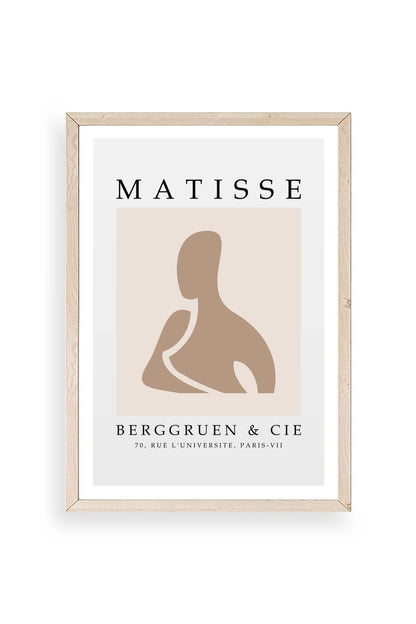 Modern Ahşap Çerçeveli Tablo 23 x 30