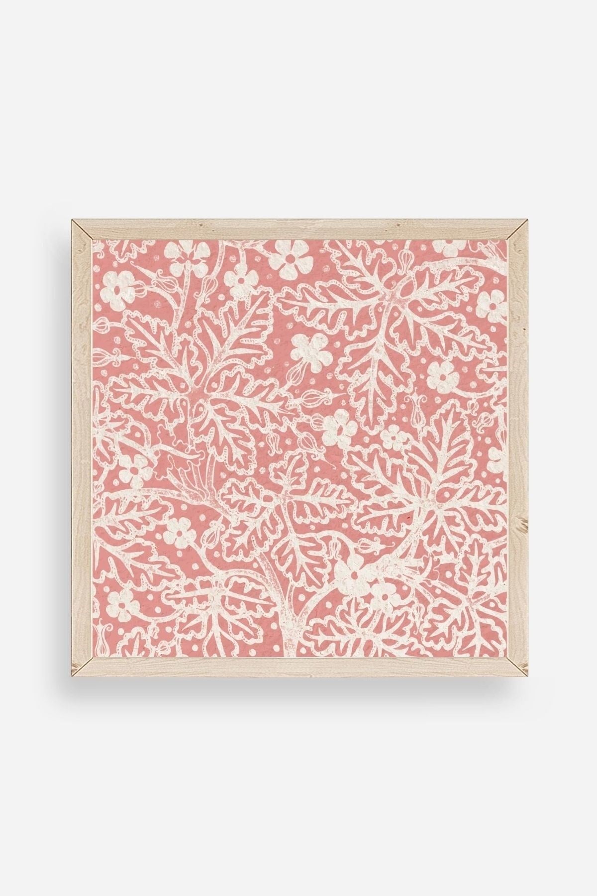 Modern Ahşap Çerçeveli Tablo 50 x 50