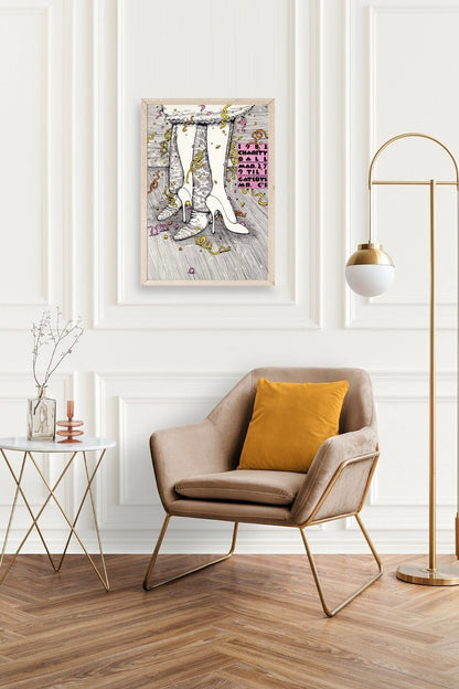 Gastby's Ahşap Çerçeveli Tablo 50 x 70