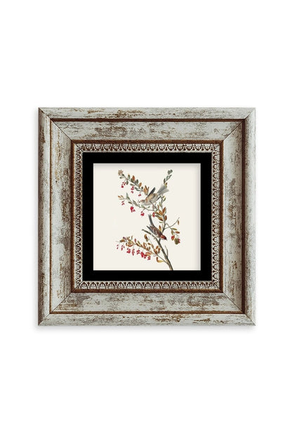 Dal Çerçeveli Taş Tablo 20 cm