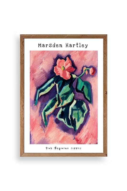 Marsden Hartley Ahşap Çerçeveli Tablo 17 x 23