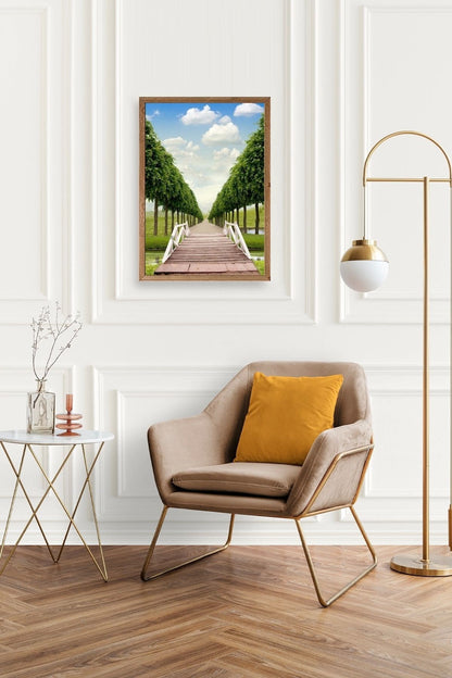 Manzara Ahşap Çerçeveli Tablo 30 x 42