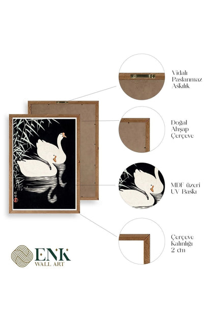 Sepia Herbes Ahşap Çerçeveli Tablo 30 x 42