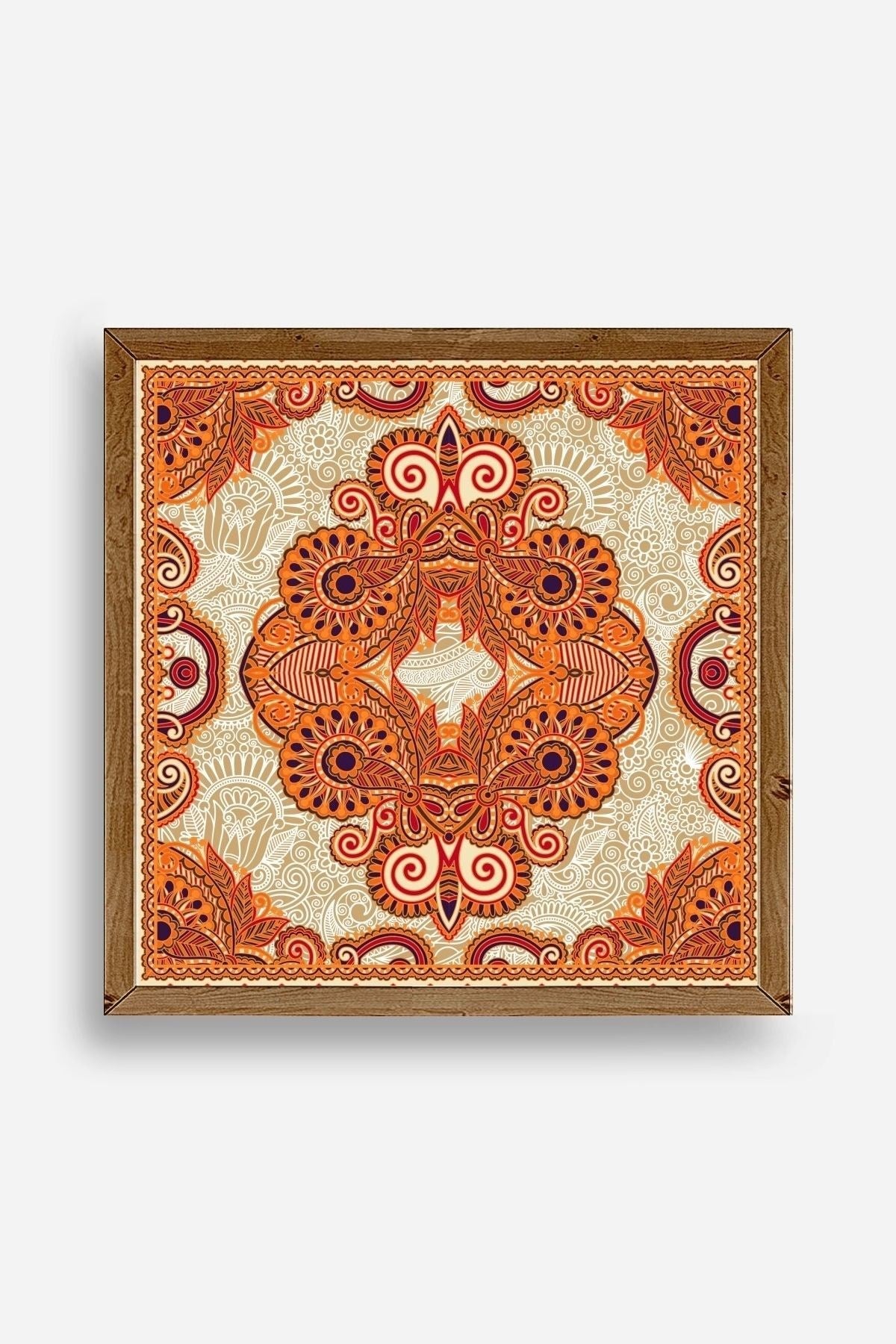 Motif Ahşap Çerçeveli Tablo 42 x 42