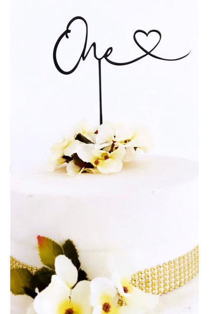 One Pasta Süsü Siyah Ahşap