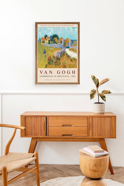 Van Gogh Ahşap Çerçeveli Tablo 23 x 30