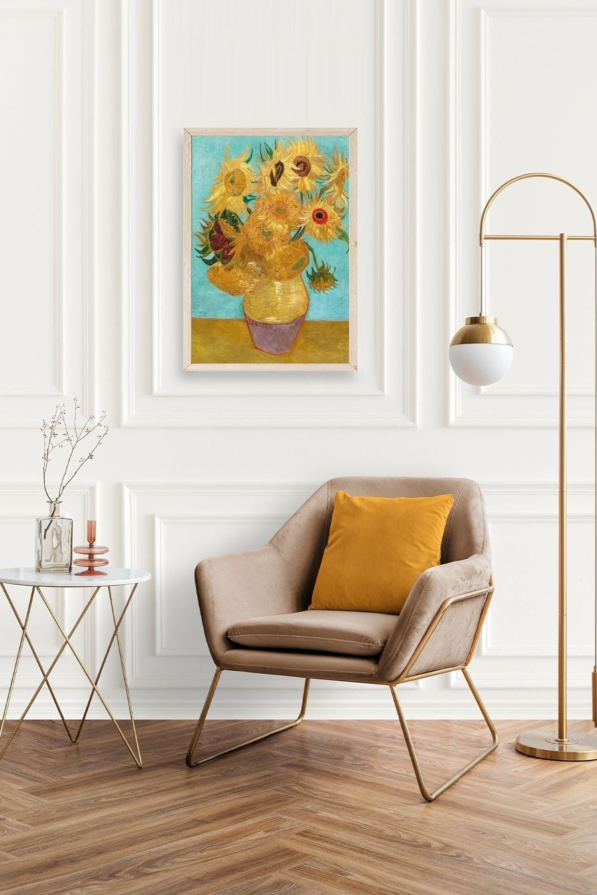 Van Gogh Ahşap Çerçeveli Tablo 30 x 42