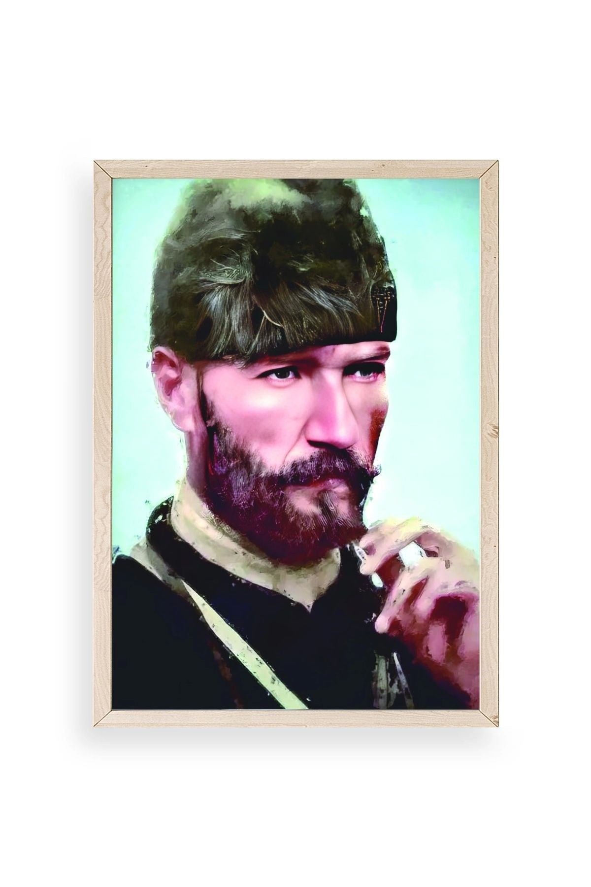 Atatürk Ahşap Çerçeveli Tablo 30 x 42