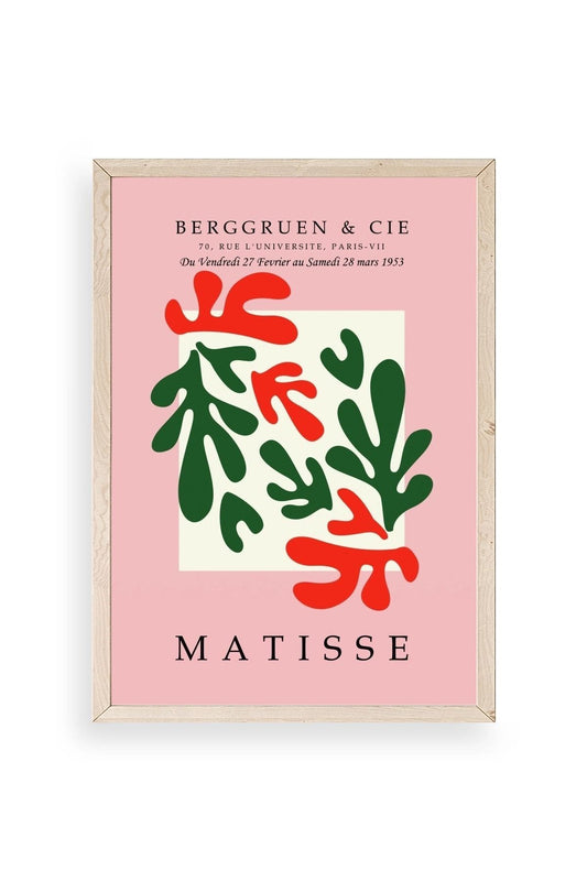 Modern Ahşap Çerçeveli Tablo 50 x 70