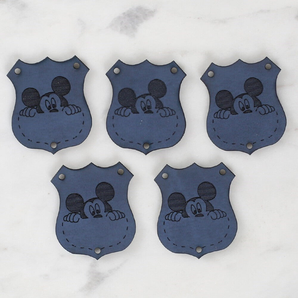 Loren Crafts Figürlü Deri Arma 5 Adet - 1577