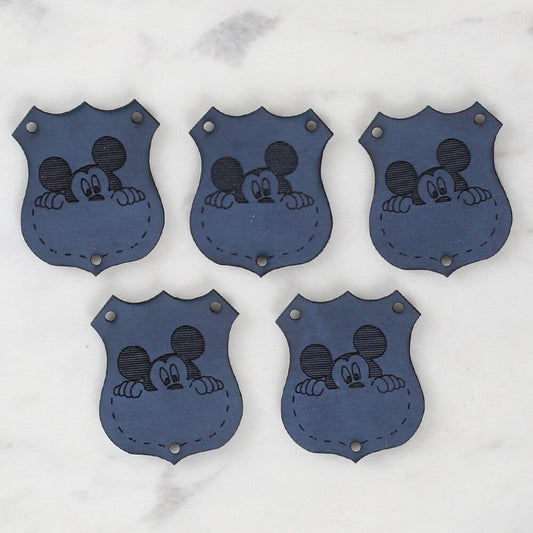 Loren Crafts Figürlü Deri Arma 5 Adet - 1577