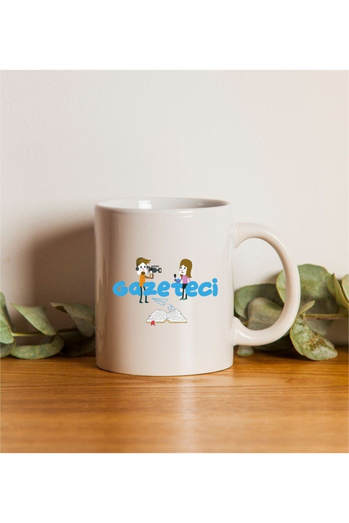 Gazeteci Meslek Kupa Bardak