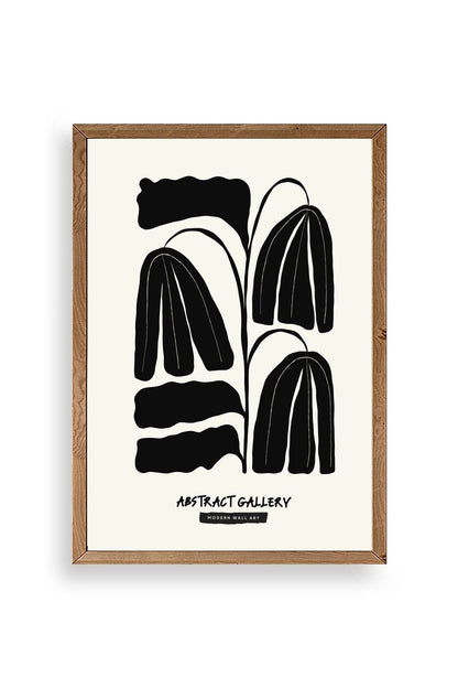 Çiçek Ahşap Çerçeveli Tablo 30 x 42