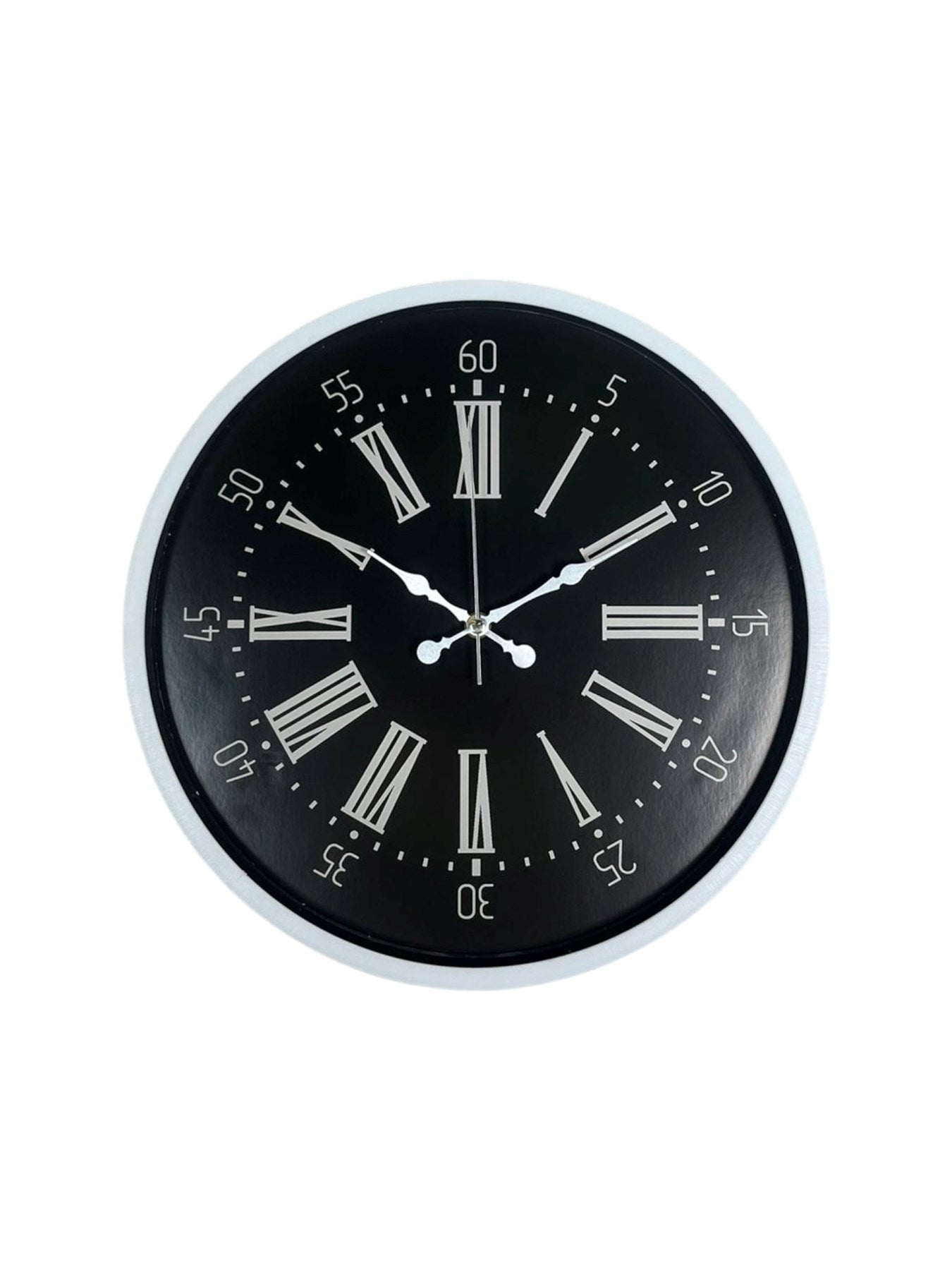 Zentime 36 Cm Beyaz Dekoratif Duvar Saati