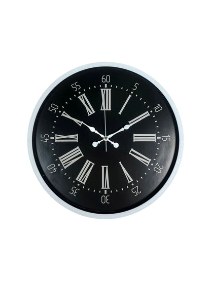 Zentime 36 Cm Beyaz Dekoratif Duvar Saati