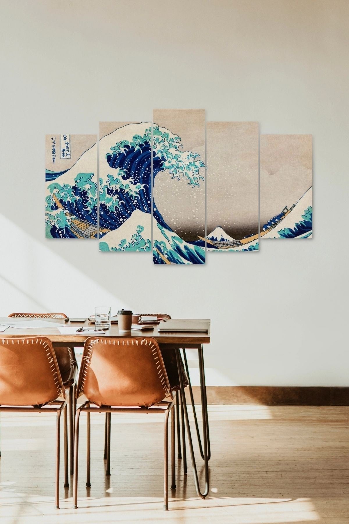 Manzara 5 Parçalı Mdf Tablo 60 x 100