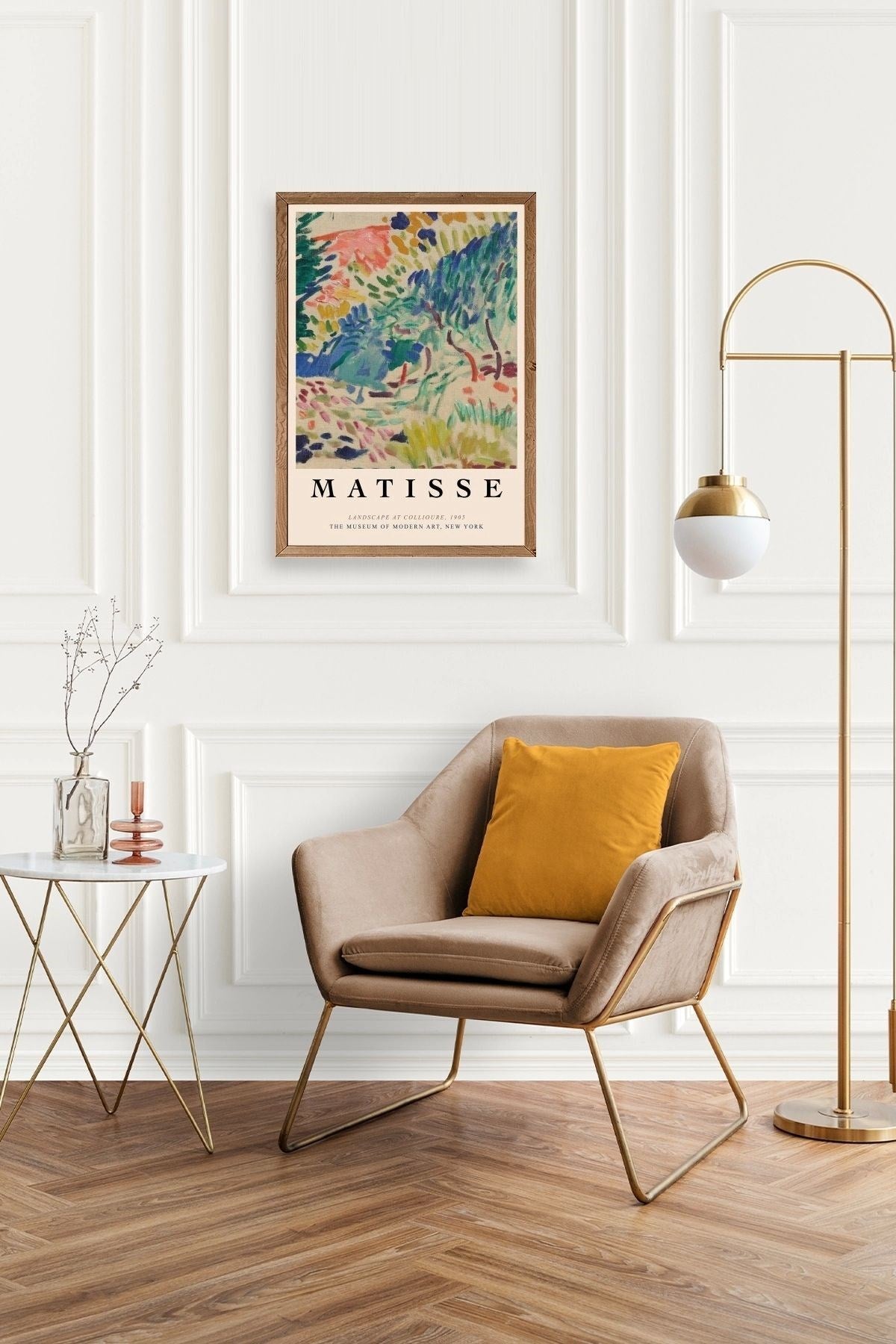 Matisse Ahşap Çerçeveli Tablo 50 x 70