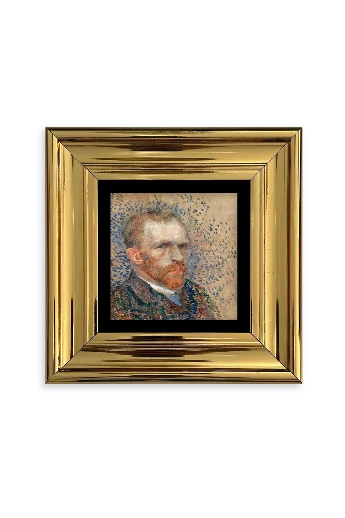 Van Gogh Çerçeveli Taş Tablo 20 cm