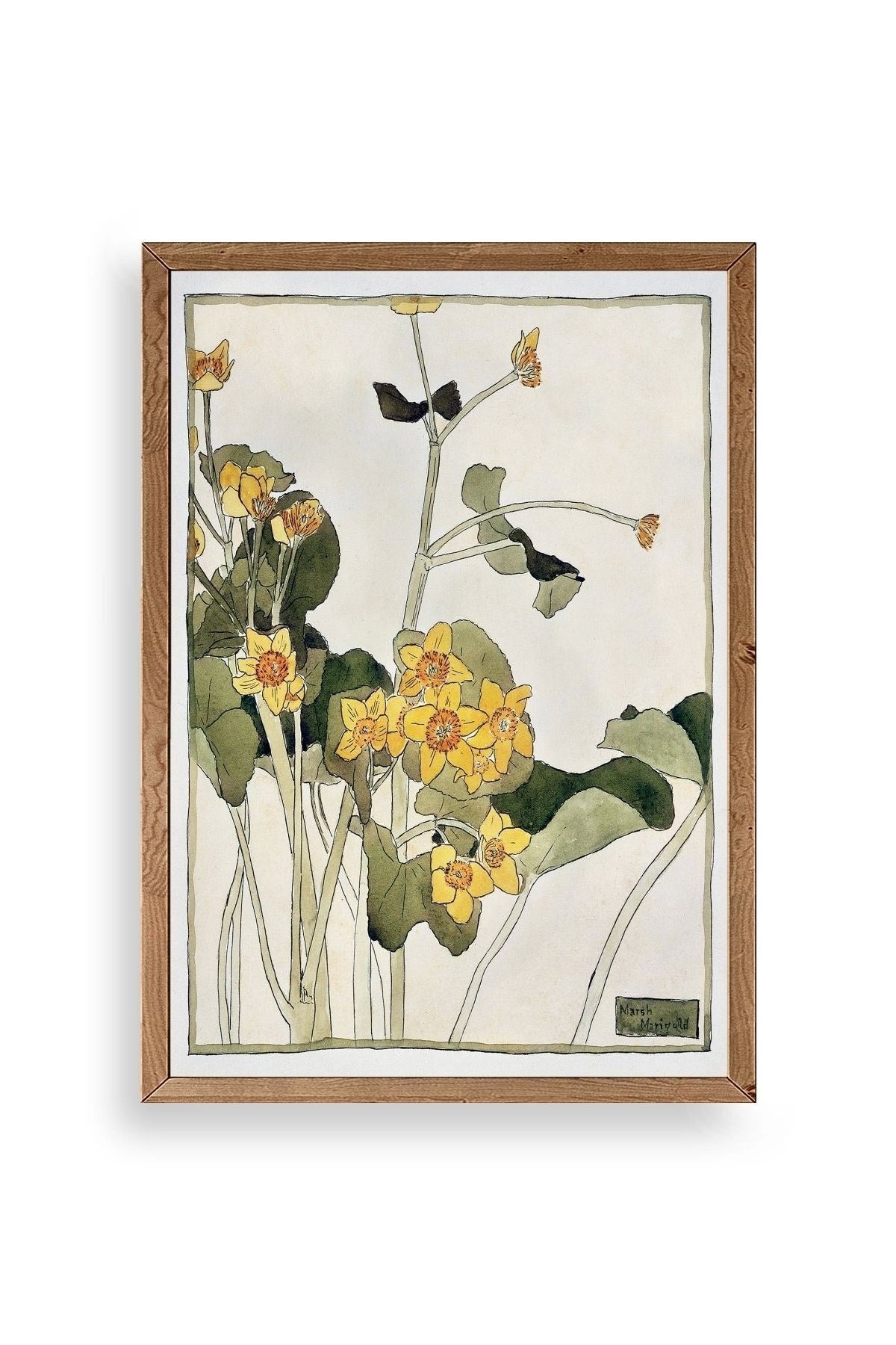 El Greco Ahşap Çerçeveli Tablo 17 x 23