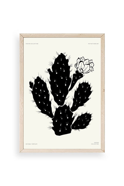 Çiçek Ahşap Çerçeveli Tablo 30 x 42