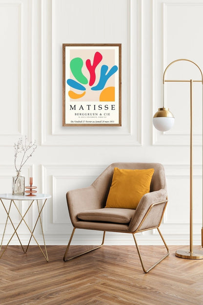 Modern Ahşap Çerçeveli Tablo 30 x 42