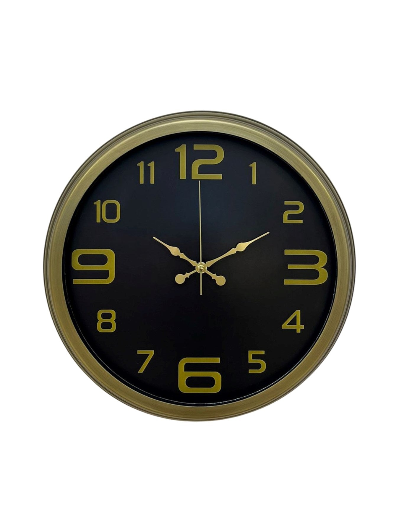 Zentime 40 Cm Metal Eskitme Vintage Duvar Saati