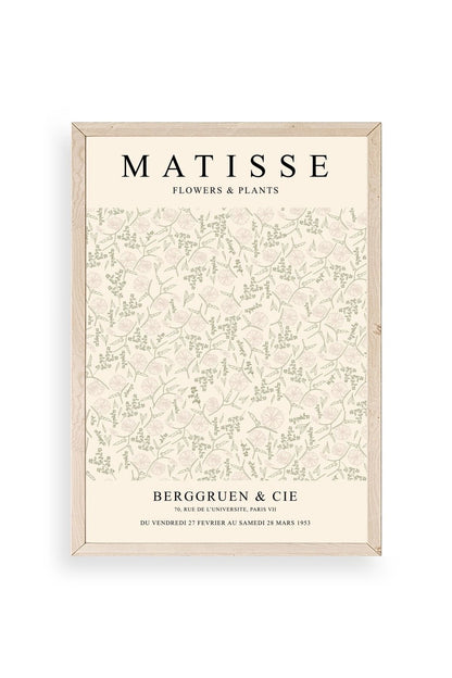 Matisse Ahşap Çerçeveli Tablo 50 x 70