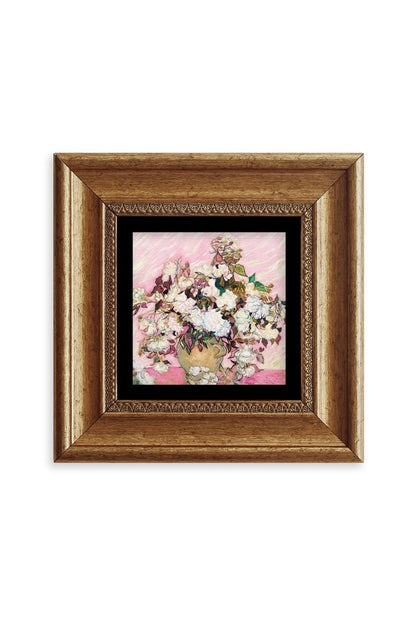 Van Gogh Çerçeveli Taş Tablo 20 cm
