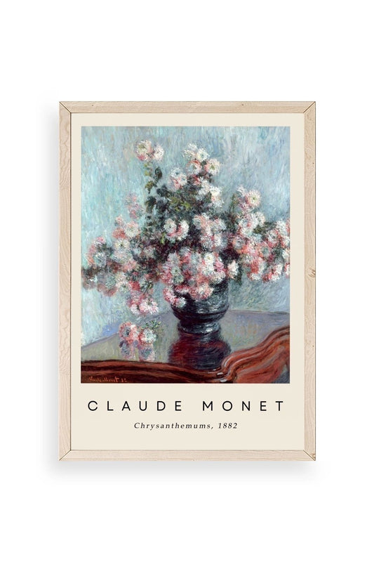 Claude Monet Ahşap Çerçeveli Tablo 23 x 30