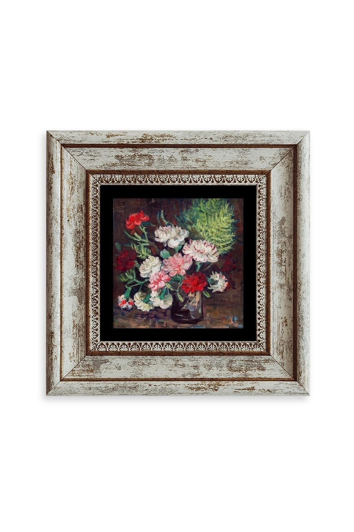 Van Gogh Çerçeveli Taş Tablo 20 cm