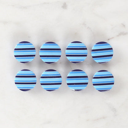 Loren Crafts 8'li Desenli Düğme - 1101