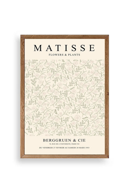 Matisse Ahşap Çerçeveli Tablo 17 x 23