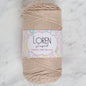 Loren Polyester Soft Macrame Taş Rengi El Örgü İpi - LM005 - 34428