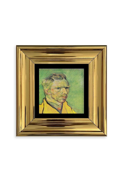 Van Gogh Çerçeveli Taş Tablo 20 cm