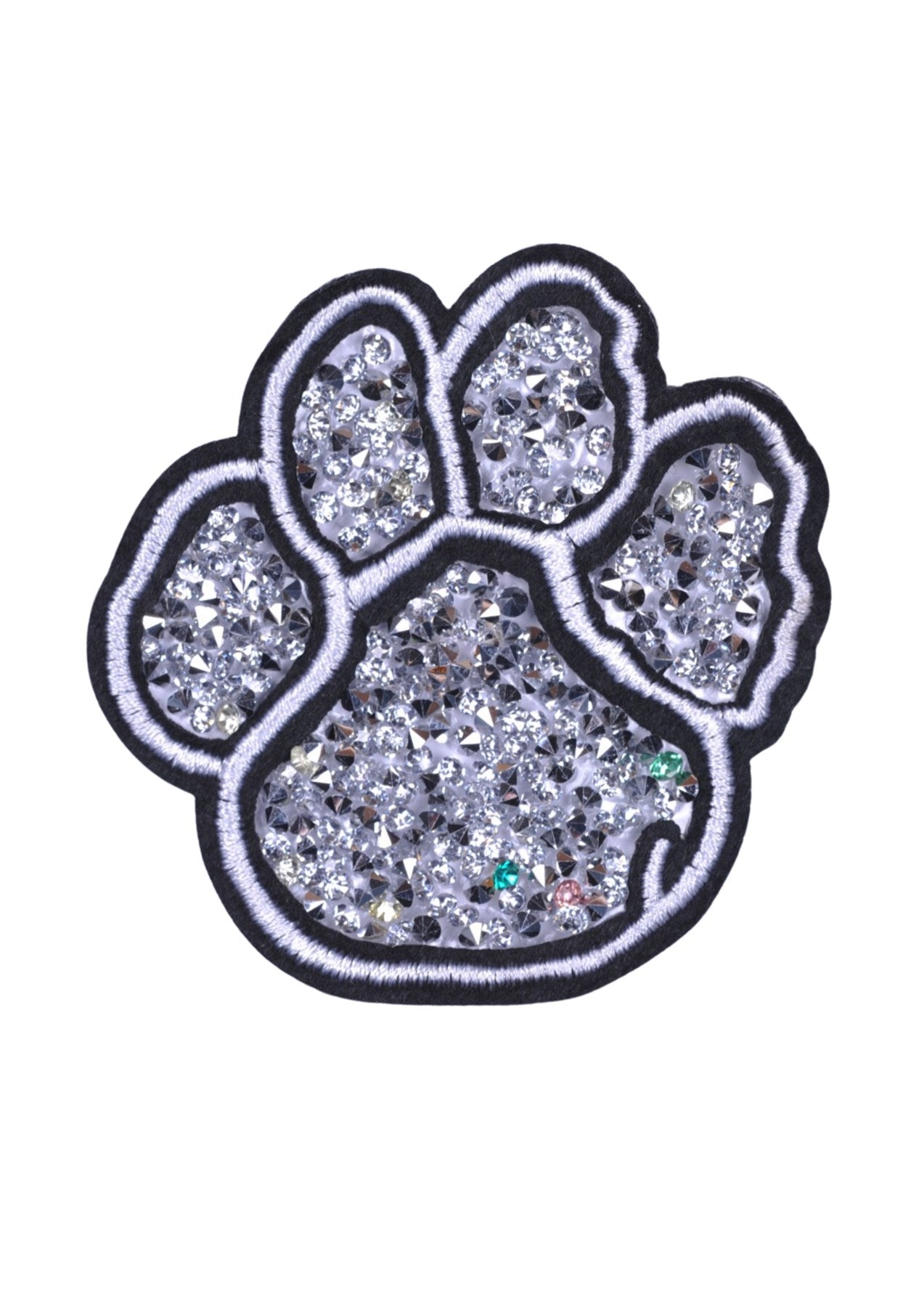 Aplike Ütü İle Yapışan Taşlı Pati Arma 5 cm