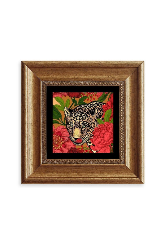 Kaplan Çerçeveli Taş Tablo 20 cm