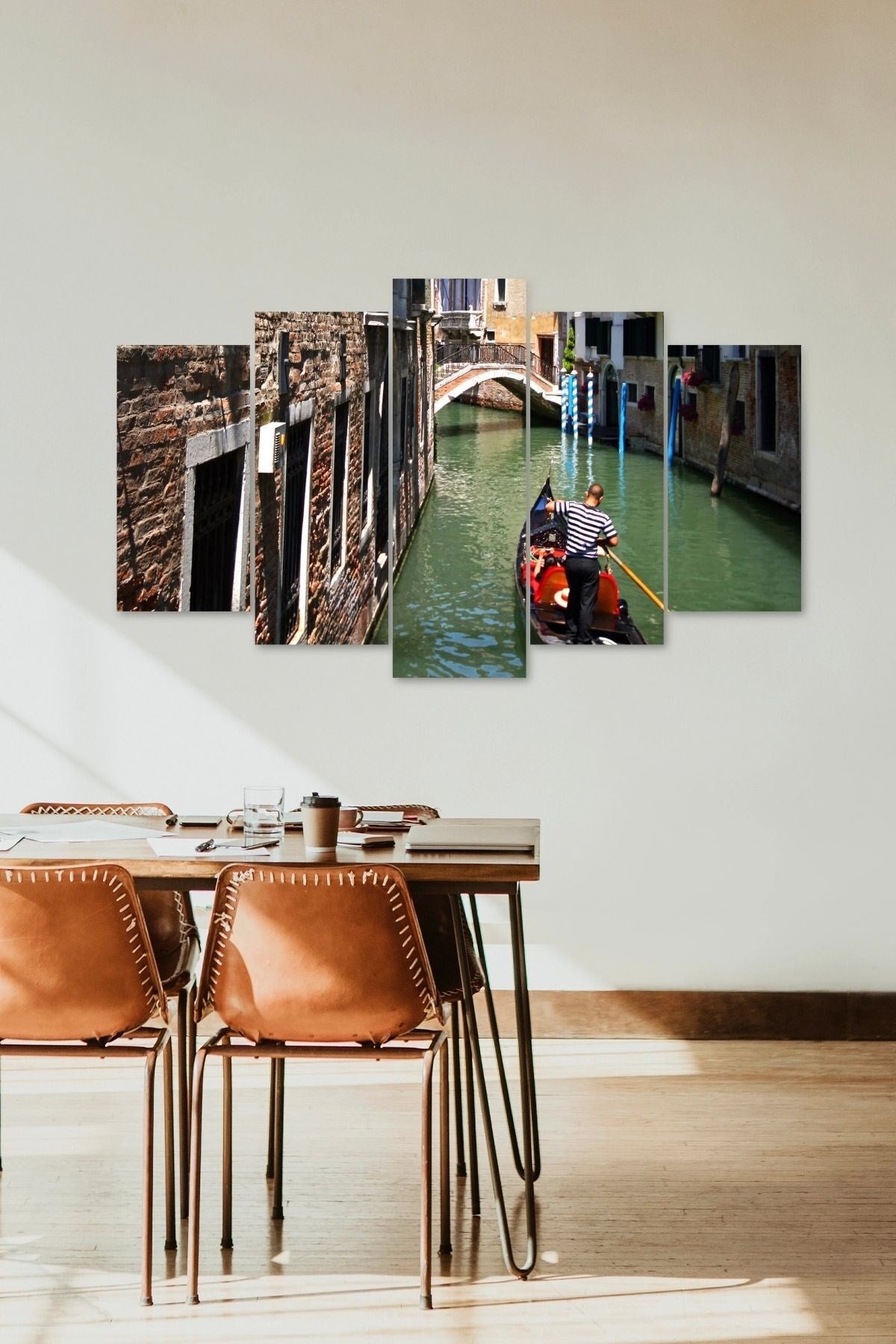 Gondol 5 Parçalı Mdf Tablo 60 x 100