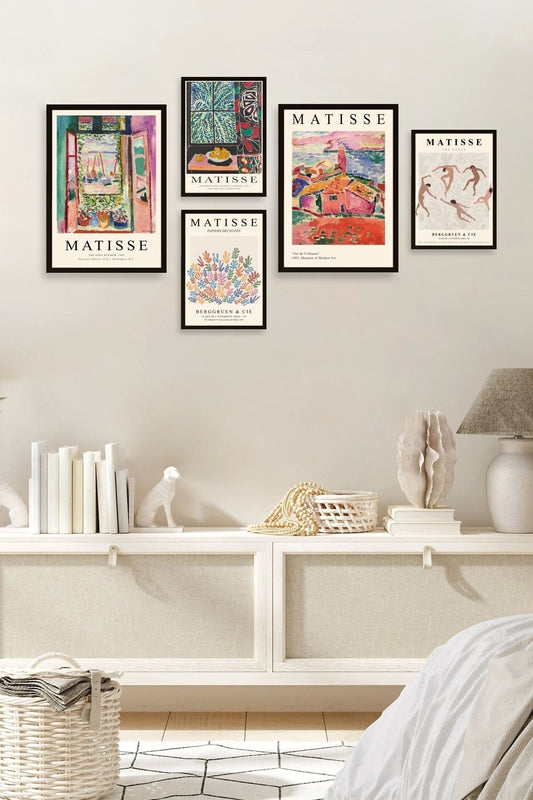 Matisse 5'li Tablo 30 x 40