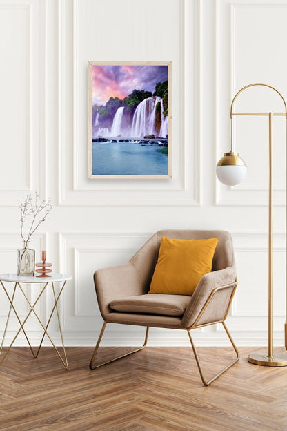 Manzara Doğa Ahşap Çerçeveli Tablo 30 x 42