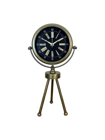 Zentime Eskitme Vintage Üç Ayaklı Duvar Saati