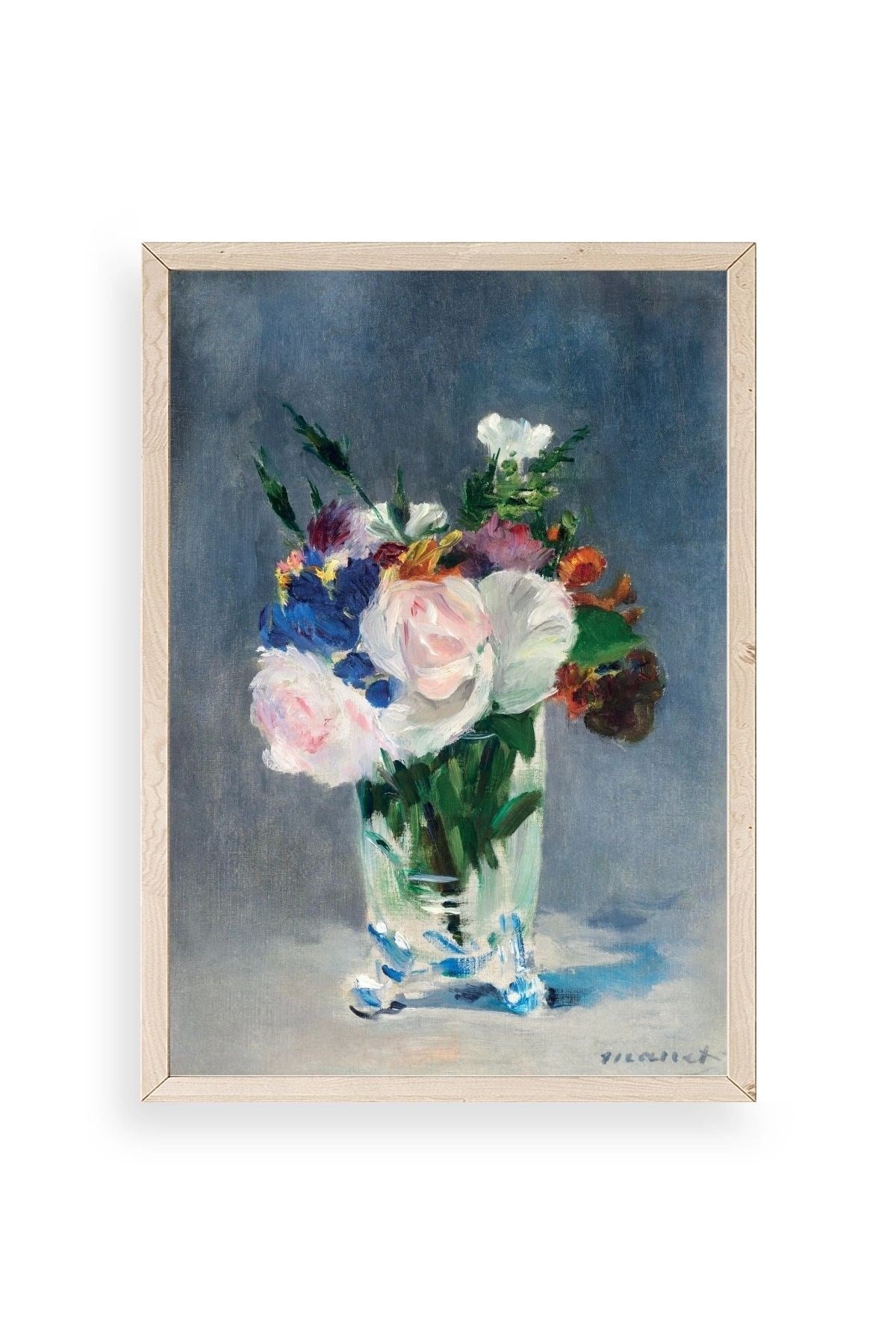 Manet Ahşap Çerçeveli Tablo 23 x 30