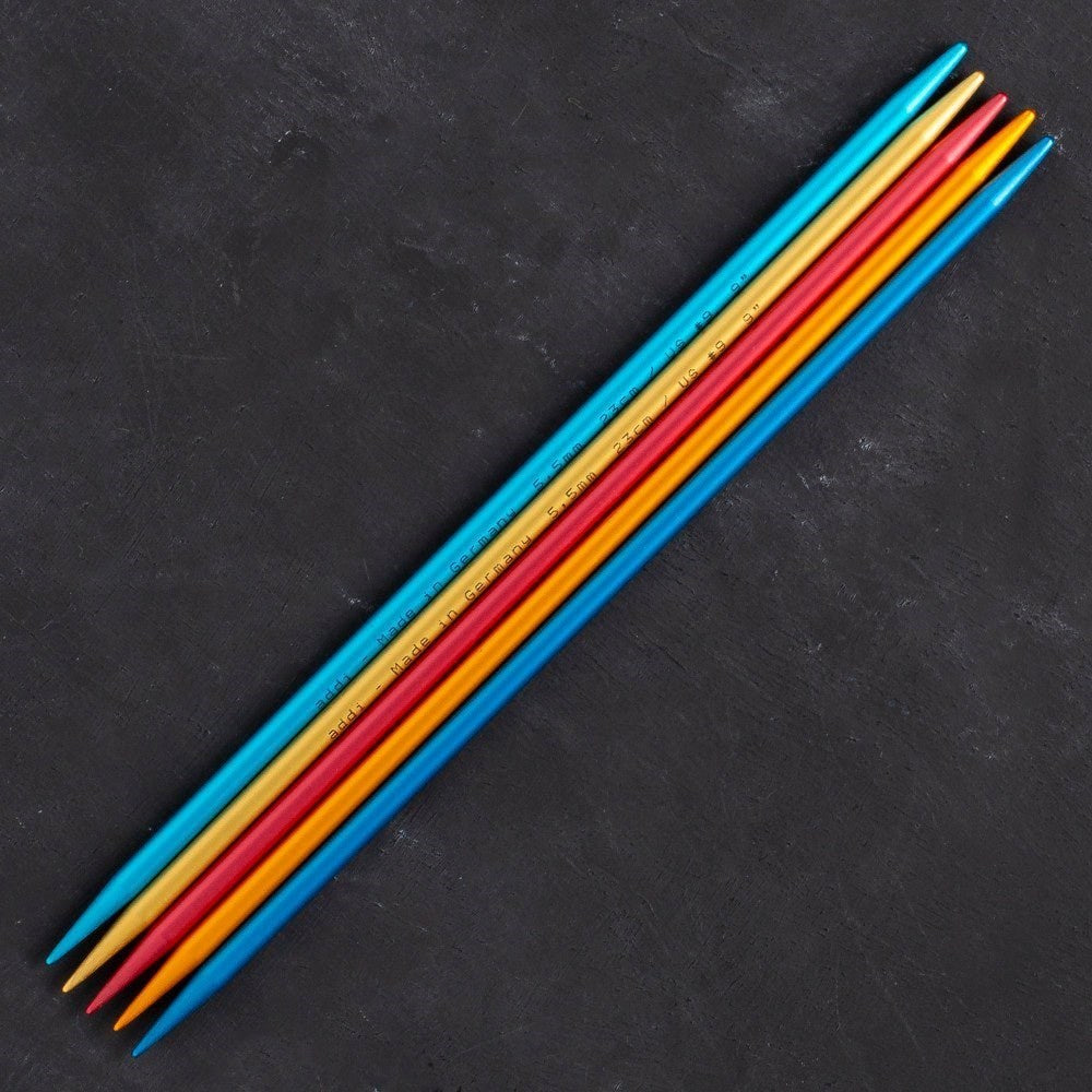 Addi Colibri 5,5mm 23cm Renkli Çorap Şişi - 204-7