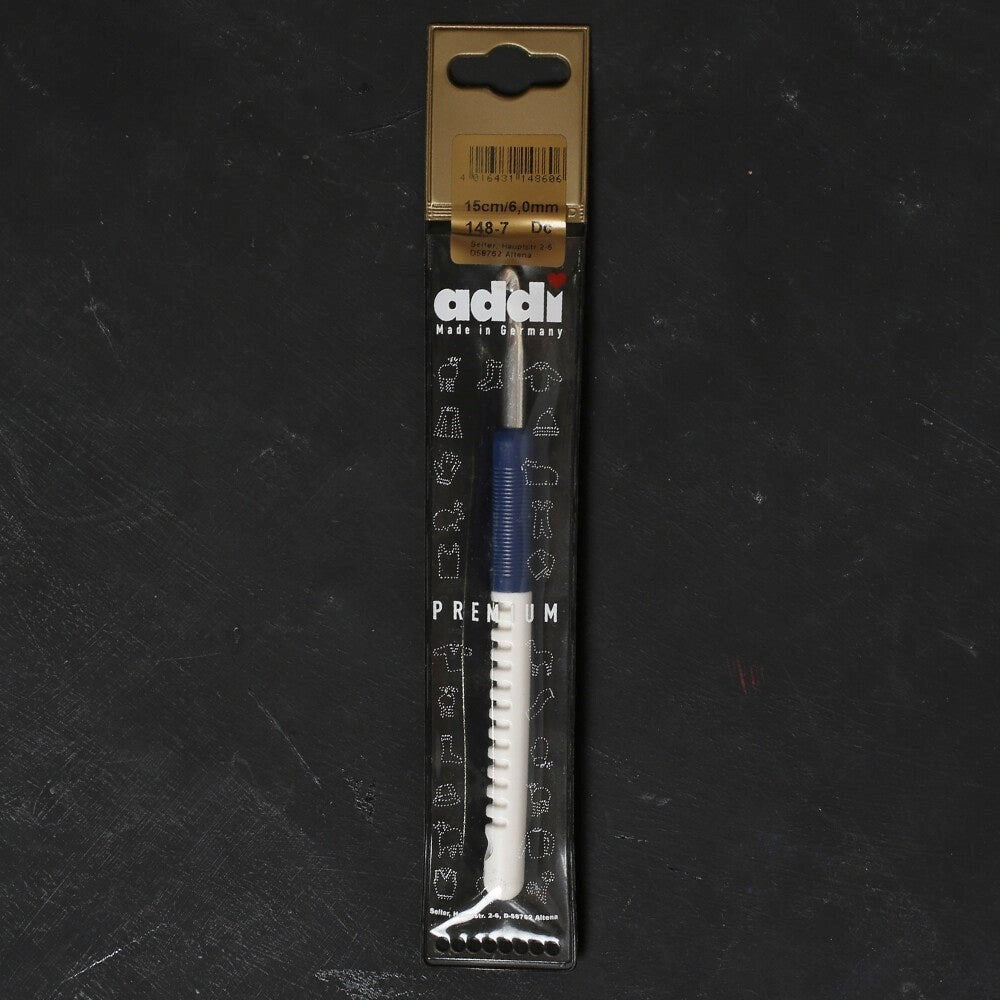 Addi 6 Mm 15 Cm Plastik Saplı Yün Tığ - 148-7