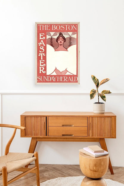 E. Reed Ahşap Çerçeveli Tablo 50 x 70