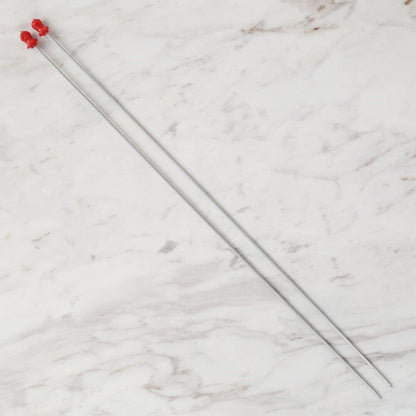 Loren Crafts 2,5 mm 35 cm Klasik Alüminyum Örgü Şi