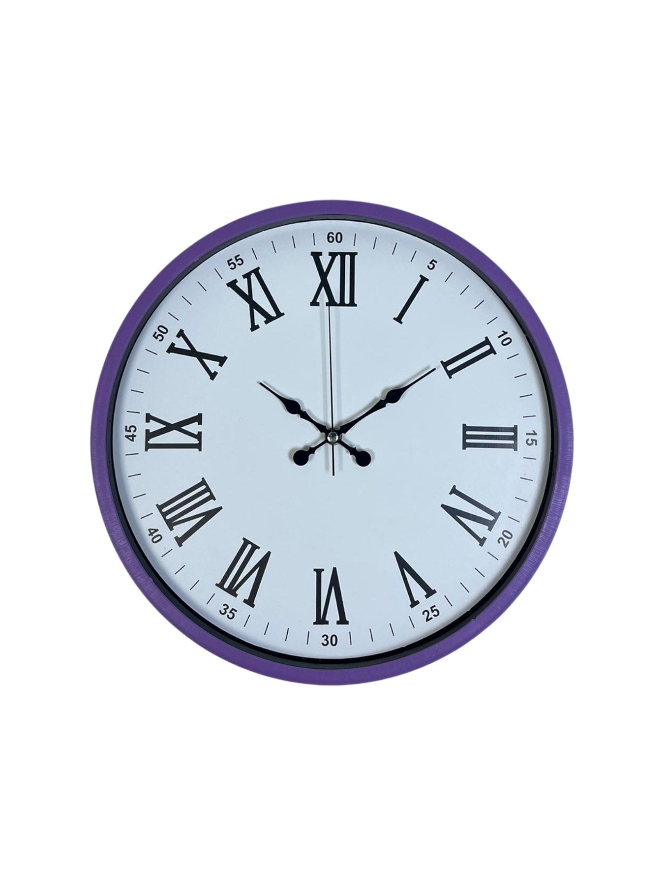 Zentime 36 Cm Mor Dekoratif Duvar Saati