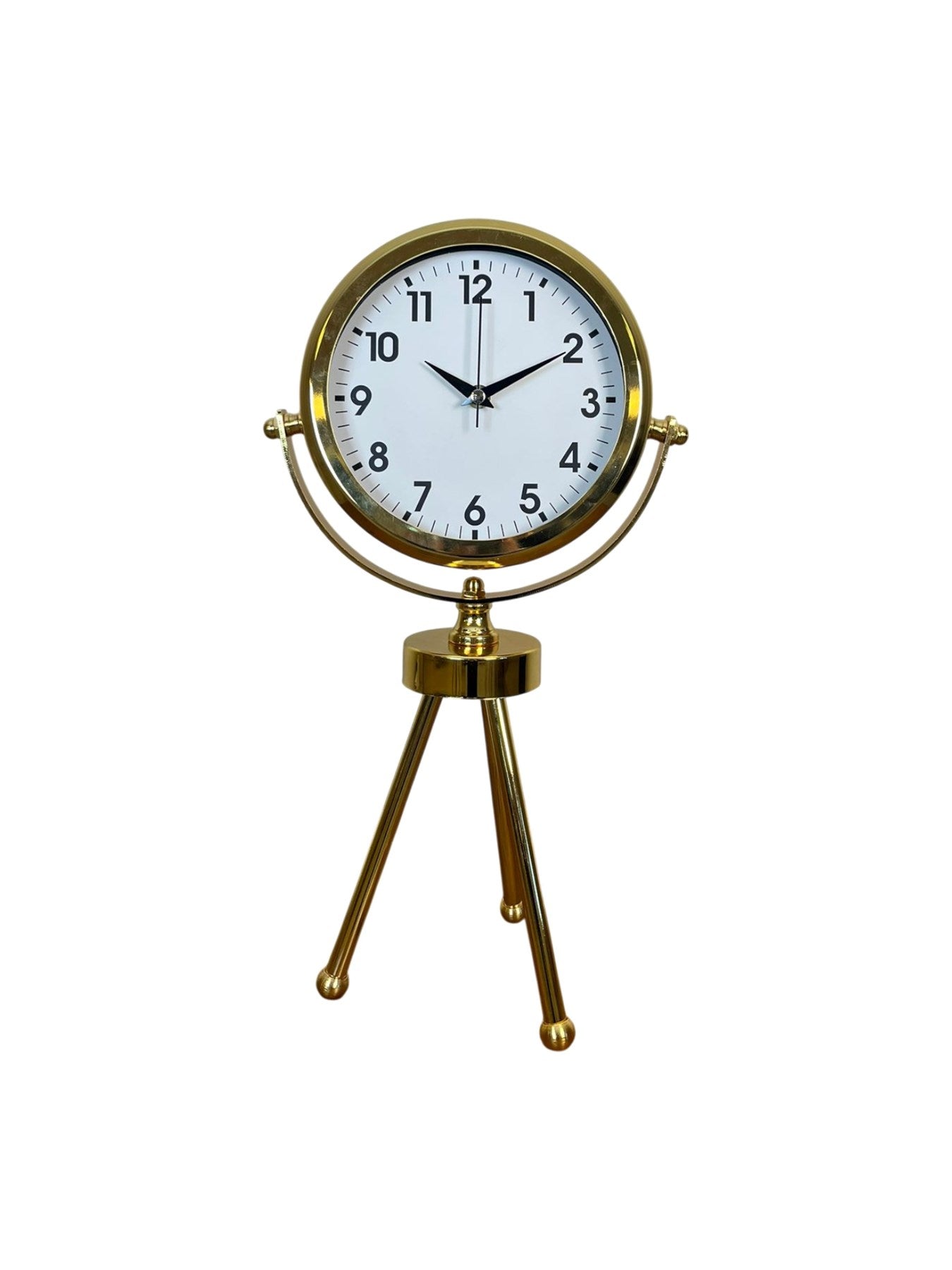 Zentime Gold Lüks Üç Ayaklı Masa Saati