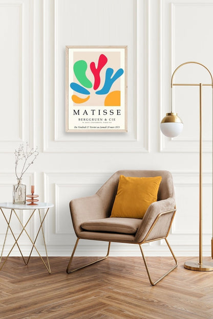 Modern Ahşap Çerçeveli Tablo 50 x 70